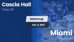 Matchup: Cascia Hall vs. Miami  2017