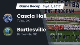 Recap: Cascia Hall  vs. Bartlesville  2017