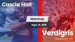 Matchup: Cascia Hall vs. Verdigris  2018