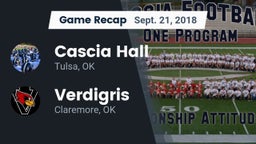 Recap: Cascia Hall  vs. Verdigris  2018