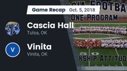 Recap: Cascia Hall  vs. Vinita  2018
