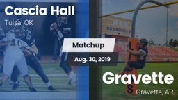 Matchup: Cascia Hall vs. Gravette  2019