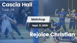 Matchup: Cascia Hall vs. Rejoice Christian  2020