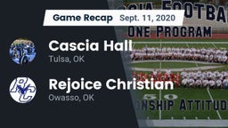 Recap: Cascia Hall  vs. Rejoice Christian  2020