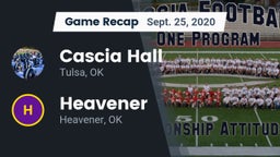 Recap: Cascia Hall  vs. Heavener  2020