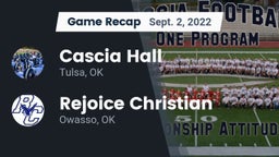 Recap: Cascia Hall  vs. Rejoice Christian  2022