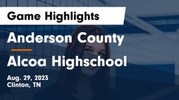 Anderson County  vs Alcoa Highschool Game Highlights - Aug. 29, 2023