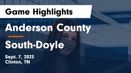 Anderson County  vs South-Doyle  Game Highlights - Sept. 7, 2023