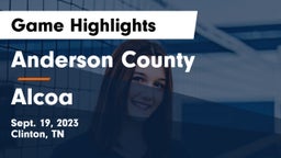 Anderson County  vs Alcoa  Game Highlights - Sept. 19, 2023