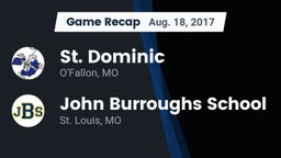 Recap: St. Dominic  vs. John Burroughs School 2017