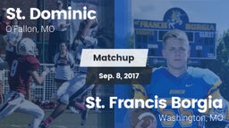 Matchup: St. Dominic vs. St. Francis Borgia  2017