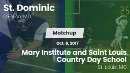 Matchup: St. Dominic vs. Mary Institute and Saint Louis Country Day School 2017