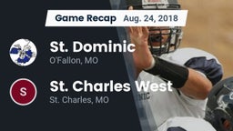 Recap: St. Dominic  vs. St. Charles West  2018