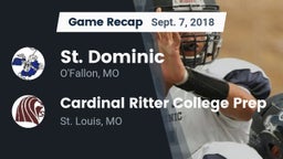 Recap: St. Dominic  vs. Cardinal Ritter College Prep 2018