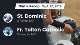 Recap: St. Dominic  vs. Fr. Tolton Catholic  2019