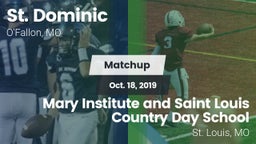 Matchup: St. Dominic vs. Mary Institute and Saint Louis Country Day School 2019