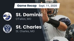 Recap: St. Dominic  vs. St. Charles  2020