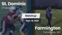 Matchup: St. Dominic vs. Farmington  2020