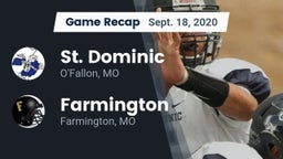 Recap: St. Dominic  vs. Farmington  2020