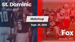 Matchup: St. Dominic vs. Fox  2020