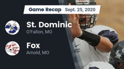 Recap: St. Dominic  vs. Fox  2020