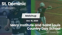 Matchup: St. Dominic vs. Mary Institute and Saint Louis Country Day School 2020