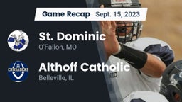 Recap: St. Dominic  vs. Althoff Catholic  2023