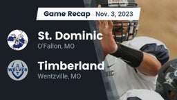 Recap: St. Dominic  vs. Timberland  2023