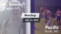 Matchup: St. James vs. Pacific  2016
