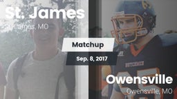 Matchup: St. James vs. Owensville  2017