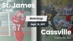 Matchup: St. James vs. Cassville  2017