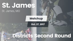 Matchup: St. James vs. Districts Second Round 2017