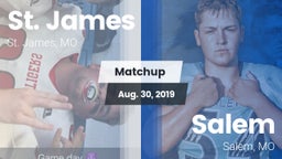 Matchup: St. James vs. Salem  2019