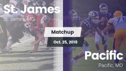 Matchup: St. James vs. Pacific  2019