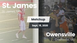 Matchup: St. James vs. Owensville  2020