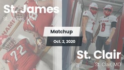 Matchup: St. James vs. St. Clair  2020