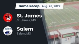 Recap: St. James  vs. Salem  2022