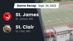 Recap: St. James  vs. St. Clair  2022