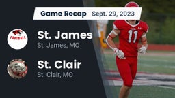 Recap: St. James  vs. St. Clair  2023