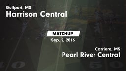 Matchup: Harrison Central vs. Pearl River Central  2016