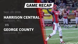 Recap: Harrison Central  vs. George County  2016