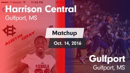 Matchup: Harrison Central vs. Gulfport  2016