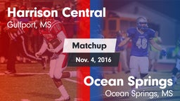 Matchup: Harrison Central vs. Ocean Springs  2016
