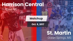 Matchup: Harrison Central vs. St. Martin  2017