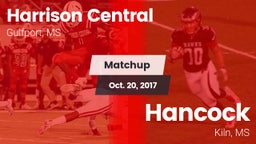 Matchup: Harrison Central vs. Hancock  2017