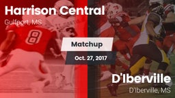 Matchup: Harrison Central vs. D'Iberville  2017