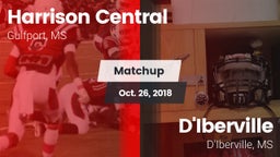 Matchup: Harrison Central vs. D'Iberville  2018