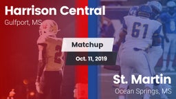 Matchup: Harrison Central vs. St. Martin  2019