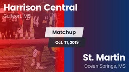 Matchup: Harrison Central vs. St. Martin  2019