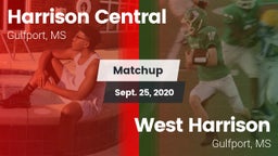 Matchup: Harrison Central vs. West Harrison  2020
